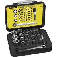Stanley Bitset Expert Pro 1/4" - Ringsteeksleutel (40 delig)