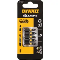 DeWalt Schroefbits - Extreme Impact Torsion - Pozidriv Pz1 - 25mm - 5 Stuks