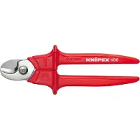 Knipex 95 06 230 VDE-kabelschaar Geschikt voor (striptechniek) Aluminium- en koperkabel, een- en meerdraads 16 mm 50 mm² 1