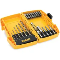 DeWalt DT7921 19 delige schroef-bitset in cassette