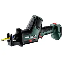 Metabo SSE 18 LTX BL Compact 18V Li-Ion Accu Reciprozaag Body In MetaBOX - 16mm - Koolborstelloos