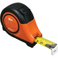 Bahco MTB-8-25-M Rolmaat 8 m Koolstofstaal