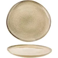 COSY&TRENDY | Set van 6 borden Oona Sand aardewerk bruin 20.8x20.8x1.9 cm borden | NADUVI