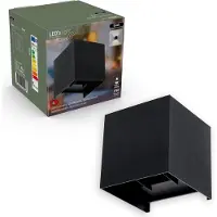 Led's Light Buiten LED wandarmatuur Amarillo Zwart