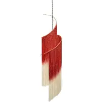 Serax Rey 1 Hanglamp - Ann Demeulemeester Scarlet | Cream