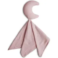 Mushie Knuffeldeken Mousseline Maan Tradewinds | Maat: 50x30 cm