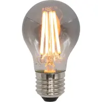 LumenXL E27 dimbare filament LED lamp, Ø60mm, 8,5W, smoke glas