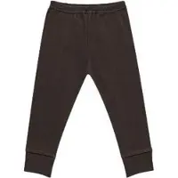 Little Indians legging Rib junior katoen donkerbruin maanden
