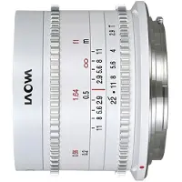 Laowa 9mm T2.9 Zero-D Cine Canon RF-mount objectief Wit