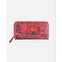 DC Comics Wonder Woman - Comic Dames portemonnee - Rood