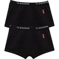 Claesen's - Boxershorts 2-pack Zwart - Black - 95% Katoen - 5% Lycra