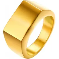 Mendes Verguld stalen zegelring van Jewelry-21.5mm