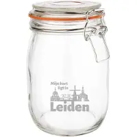 Vogue Gegraveerde Weckpot 1 ltr. Leiden