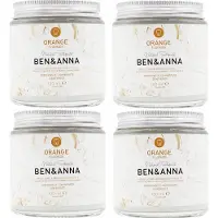 Ben & Anna BEN&ANNA - Orange tandenpasta met fluoride 100 ml - 4 pak