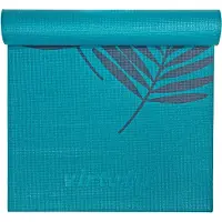 VirtuFit Premium Yogamat - 183 x 61 x 0,4 cm - Ocean Green Forest