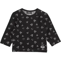 Zero2three newborn Mickey Mouse longsleeve grijs Antraciet 50
