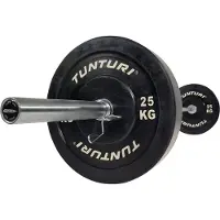 Tunturi Bumper Plate 25kg Black