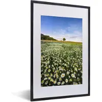 PosterMonkey Fotolijst incl. Poster - Bloemen - Zomer - Boom - 40x60 cm - Posterlijst