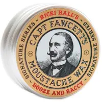 Captain Fawcett Signature Series Signature Booze & Baccy Moustache Wax 10ml 15ml | Voor Mannen