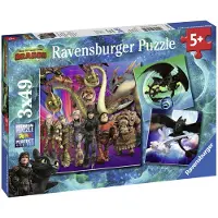 Ravensburger Dragons 2 3x49st