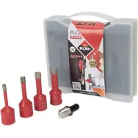 Rubi Drygres | Tegelboorset | Ø 6, 8, 10 en 12 mm | M14 - 50938