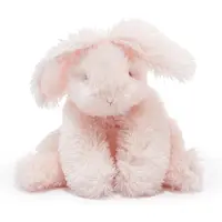 Bunnies By The Bay Blossom Floppy Bun Knuffel - Knuffeldier - Geborduurde details - Konijn - 20 cm - Roze