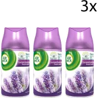 Air Wick Freshmatic Automatische Spray Luchtverfrisser - Pure Lavendel - Navulling - 3 Stuks Voordeelverpakking