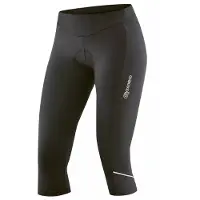 Gonso - Women's Essential Tight 3/4 W - Fietsbroek 38, zwart/grijs