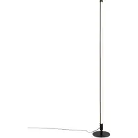 QAZQA Vloerlamp zwart incl. LED met touch dimmer 3-staps dimbaar - Line-up