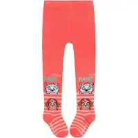 Paw Patrol Dikke, koraalkleurige baby gestreepte panty , OEKO-TEX gecertificeerd 68/74 CM