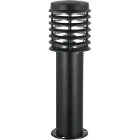 LumenXL RVS zwarte buiten vloerlamp Elia, 50 cm