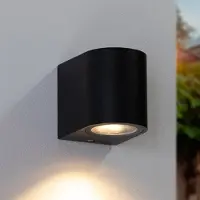 LumenXL Moderne muurlamp Nela - zwart