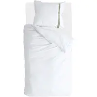 Walra Dekbedovertrek Timeless Chic - 140x220 - 100% Katoen (BCI) - Wit