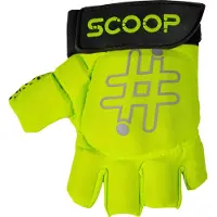 Scoop Hockey Handschoen - Half Finger - Yellow - S