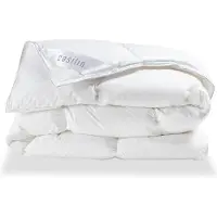 Casilin Donsdeken 1 Persoons 140 x 220cm Dekbed - 100% Ganzendons - Winterdekbed - Hotelkwaliteit - Wit