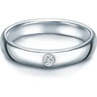 Trilani Ring zilver / transparant