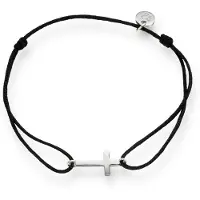 Glanzstücke Armband zwart / zilver