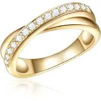 Rafaela Donata Ring goud / wit