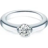Trilani Ring zilver / transparant
