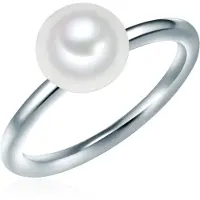 Valero Pearls Ring zilver / parelwit