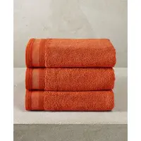 De Witte Lietaer Excellence handdoek 50x100 Burnt Orange