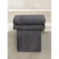 De Witte Lietaer Excellence gastendoekje 40x60 Dark Grey