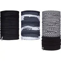 Avento Sjaal Men Colsjaal Set Van 3 Active Zwart/Antraciet