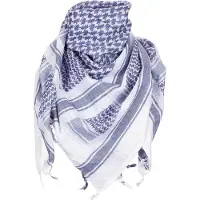 MFH - Max Fuchs Shemagh - PLO Sjaal - Arafat - Blauw/Wit