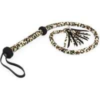 Rimba Korte Bull Whip - panter print