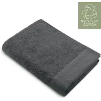 Walra Badlaken Remade Cotton - 70x140 - 100% katoen - Grijs / Antraciet
