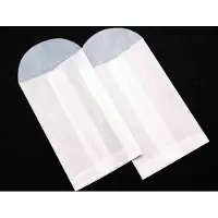Packlinq Pergamijn Envelopjes 6,5x11cm (100 stuks) | pergamijn zakjes | glassine zakjes