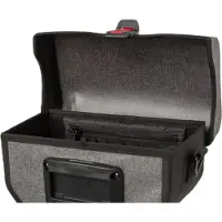 Agu Shelter Clean - Stuurtas - 5L - 100% Waterdicht - KLICKfix systeem - Lichtgewicht - Afneembare schouderriem - Reflectie - Grijs