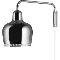 Artek A330s Golden Bell Wandlamp Chrome