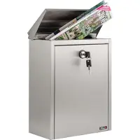 Allux Brievenbus 200 - RVS